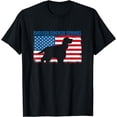 thumbnail image 1 of American Flag English Cocker Spaniel T-Shirt, 1 of 4