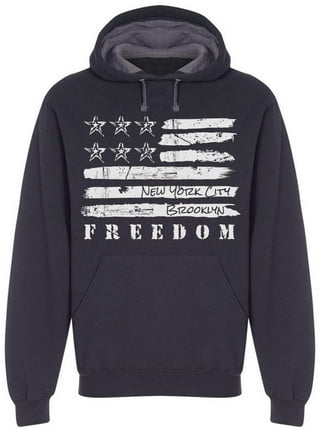 Under Armour 1370806002MD New Freedom Flag Black Size MD Mens Hoodie 