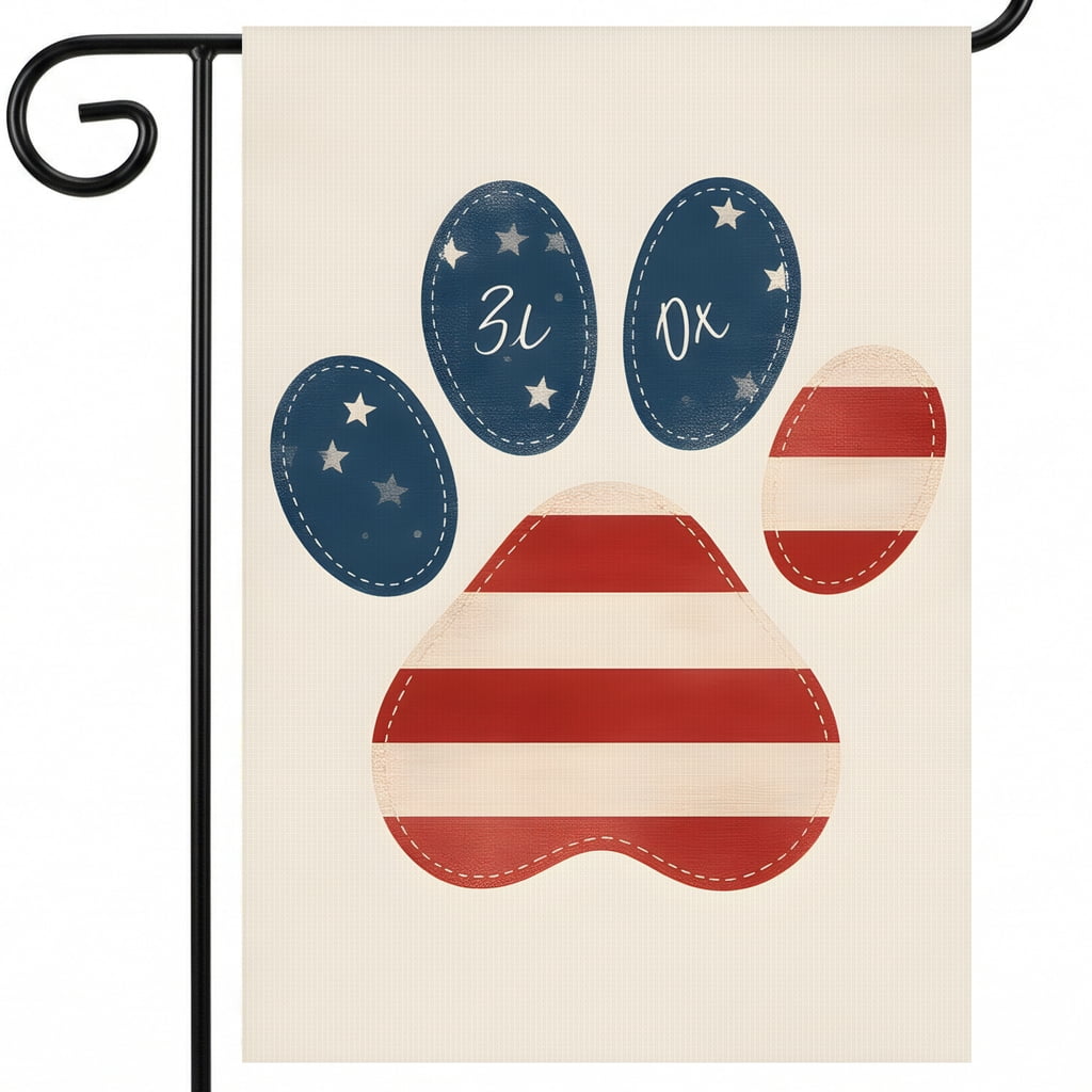 American Flag Garden Flag OX USA 250th Anniversary Decorations 28x40 inches Full Size Flag