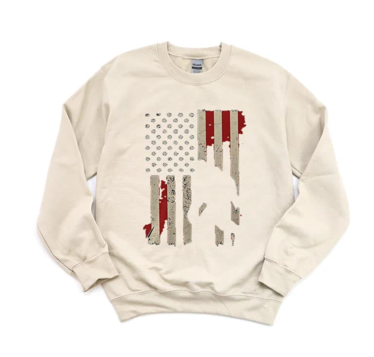 American Flag Gorilla 4th July Ape USA Patriotic Wildlife Primate ...