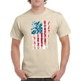 thumbnail image 1 of American Flag Grunge Style T-Shirt Men -Image by Shutterstock, Male 4X-Large, 1 of 4