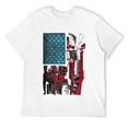 thumbnail image 1 of American Flag Guns Riffles Bullets US Flag Weapon Ammo Lover T Shirts, 1 of 5