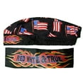 thumbnail image 1 of American Flag Headwrap Patriotic Doo Rag Red White and Blue (Red White and True), 1 of 4