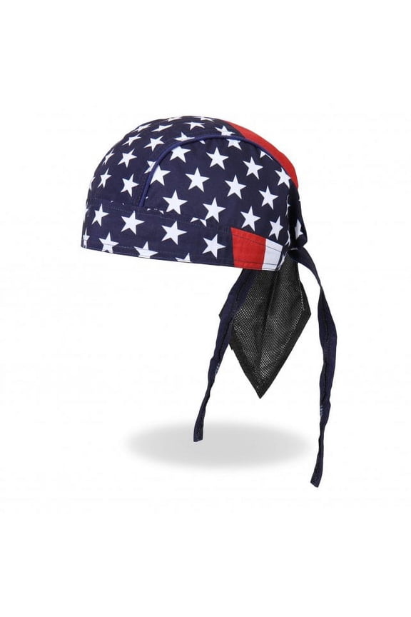 American Flag - High Quality Micro-Fiber & Mesh Lining Bikers, Officially Licensed Headwrap