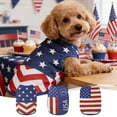 thumbnail image 1 of American Flag Inspired Dog Vest 4Th Of July Star Strip Dog Outfit Perfect Dog Shirt, Ideal Tank Top For Everyday Wear, Independence Day Celebrations Quality Materials For A Cute And Stylish Look, 1 of 6