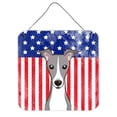 thumbnail image 1 of American Flag & Italian Greyhound Wall or Door Hanging Prints, 1 of 1