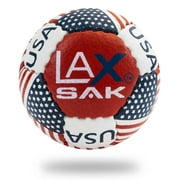 American Flag Lacrosse Sak Ball, single