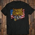 American Flag Lynyrd Skynyrd Rock Gimme Three Steps Saturday Night