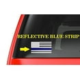 thumbnail image 1 of American Flag (M9) Thin Blue Line Cop Police Vinyl Decal Sticker Car Window, 1 of 2