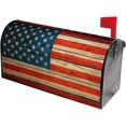 thumbnail image 1 of American Flag Mailbox Covers, Magnetic Post Box Cover Wraps Large Size 25.5x21 in for Garden Yard Décor, 1 of 6