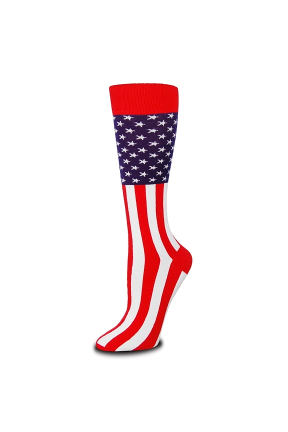 American Flag Medium Socks