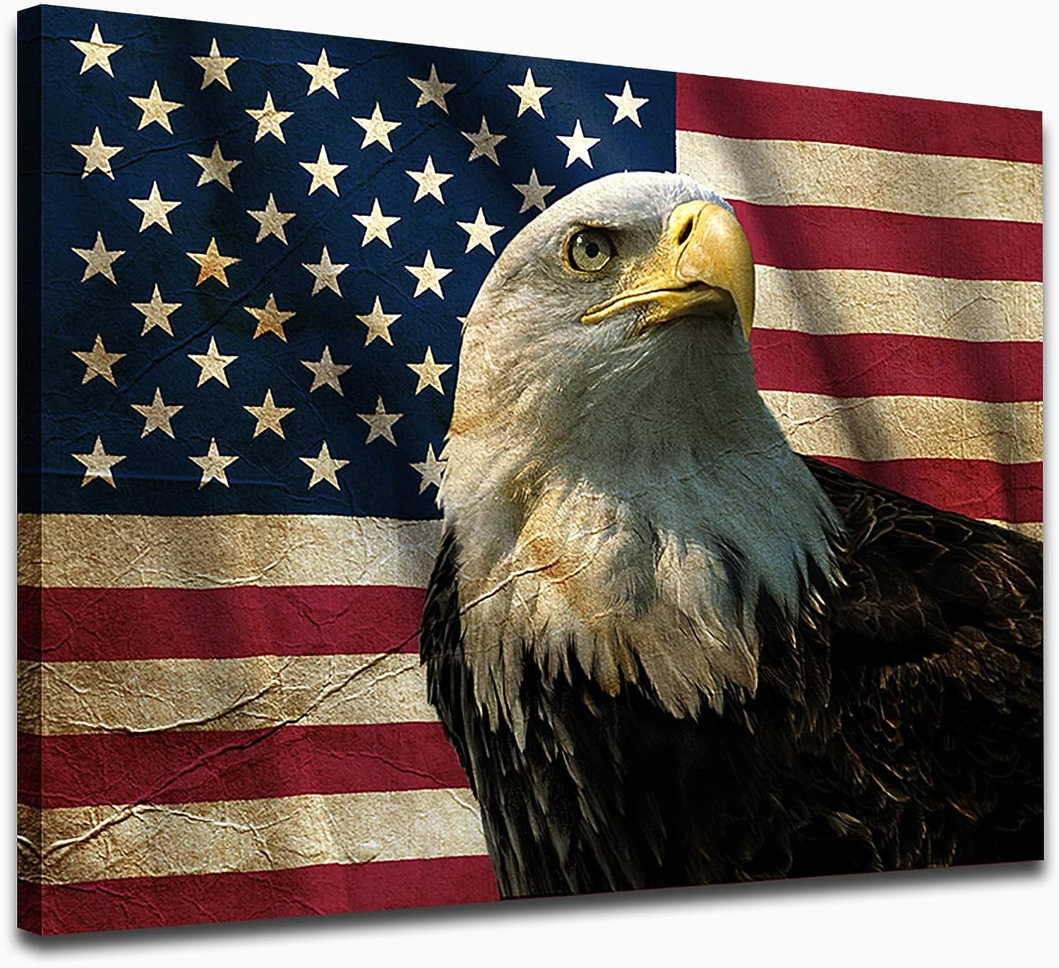 American Flag Norina Wall Art Eagle Norina Pictures Red White Blue ...