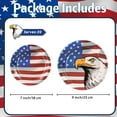 American Flag Party Paper Plates 40 Counts, 9Inch And 7Inch 4Th Of July