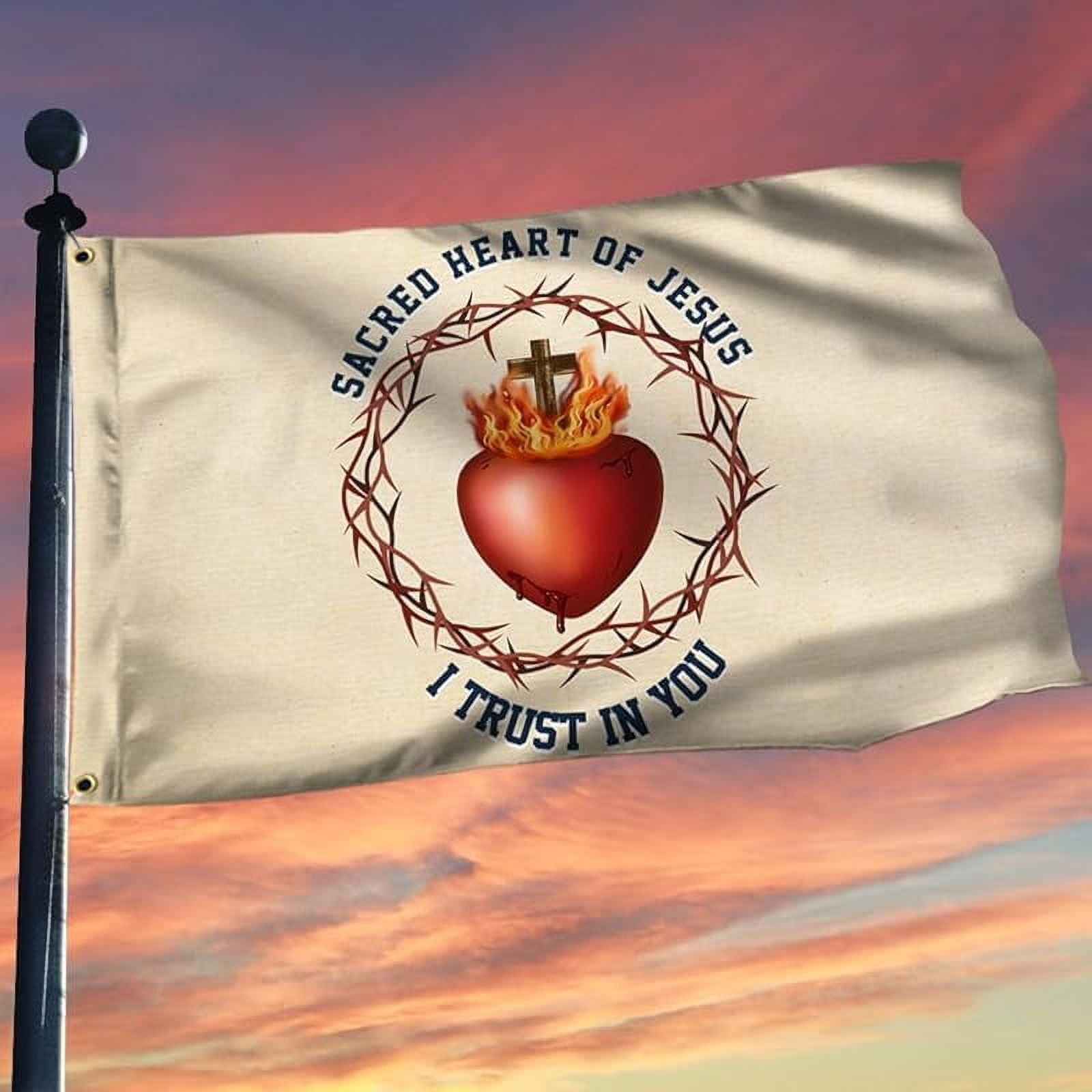 American Flag-Patriotic Eagle God Bless America Flag MLN2548F, 3x5 ft. Flag-USA Flags Premium Polyester-Decorative Indoor Outdoor Flag