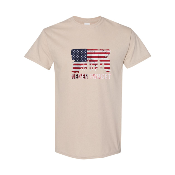 American Flag Patriotic Freedom Spirit Bold Historic Graphic Unisex T-Shirt up to size 5XL