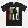 American Flag Patriotic Snowboarder Snowboard Snowboarding Shirt Gift