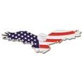 thumbnail image 1 of American Flag Patriotic Soaring Eagle Enamel Lapel Pin - 10 Pack of Unisex Enamel Pins for Adults and Teens, 1 of 3