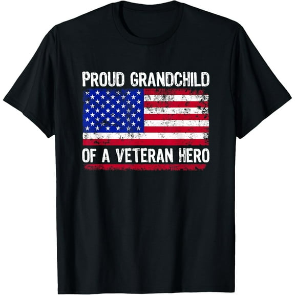 American Flag Patriotic Veterans Day for Kids T-Shirt