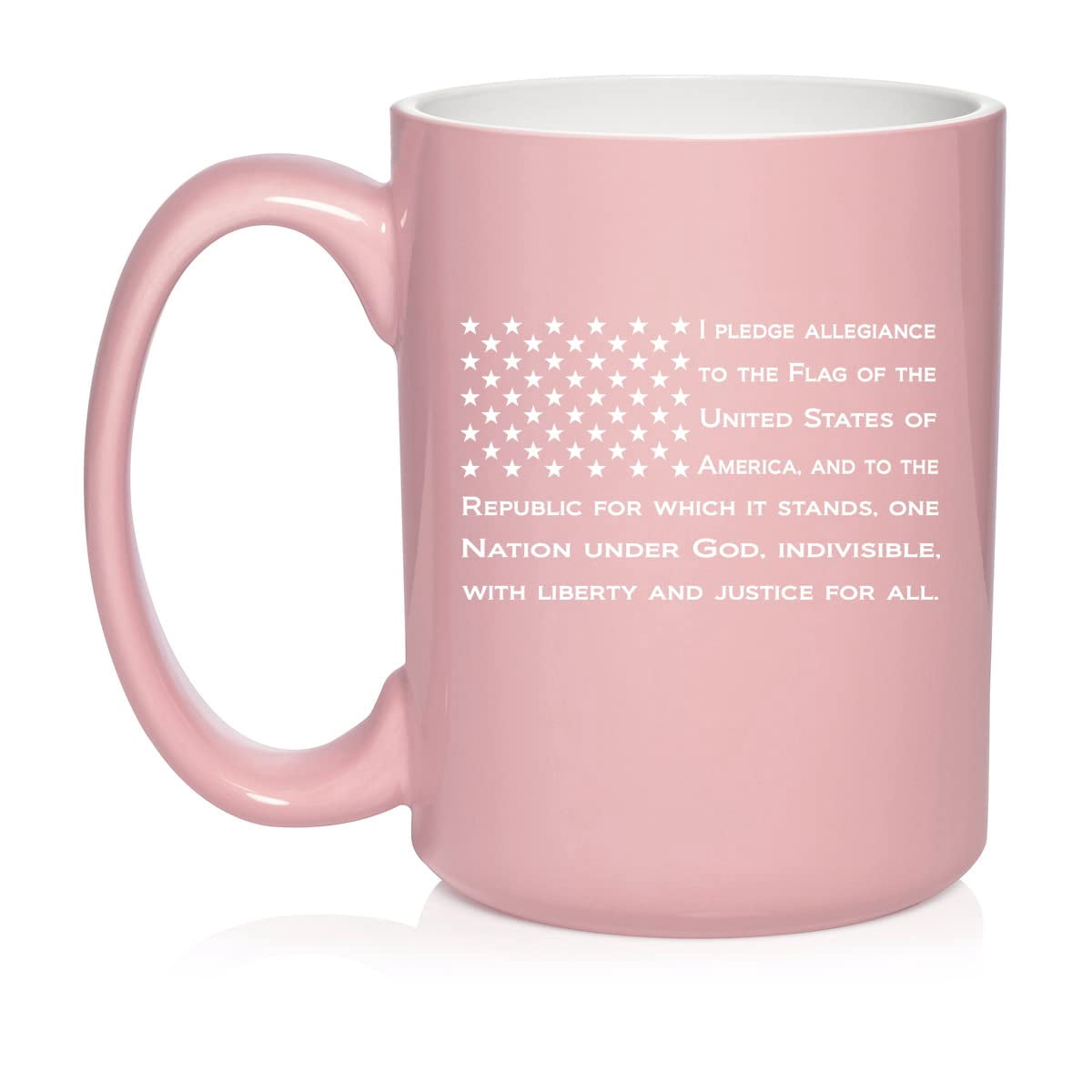 American Flag Pledge Of Allegiance Ceramic Coffee Mug Tea Cup Gift for ...