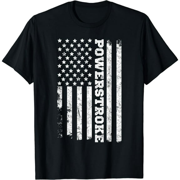 American Flag Powerstroke T-Shirt