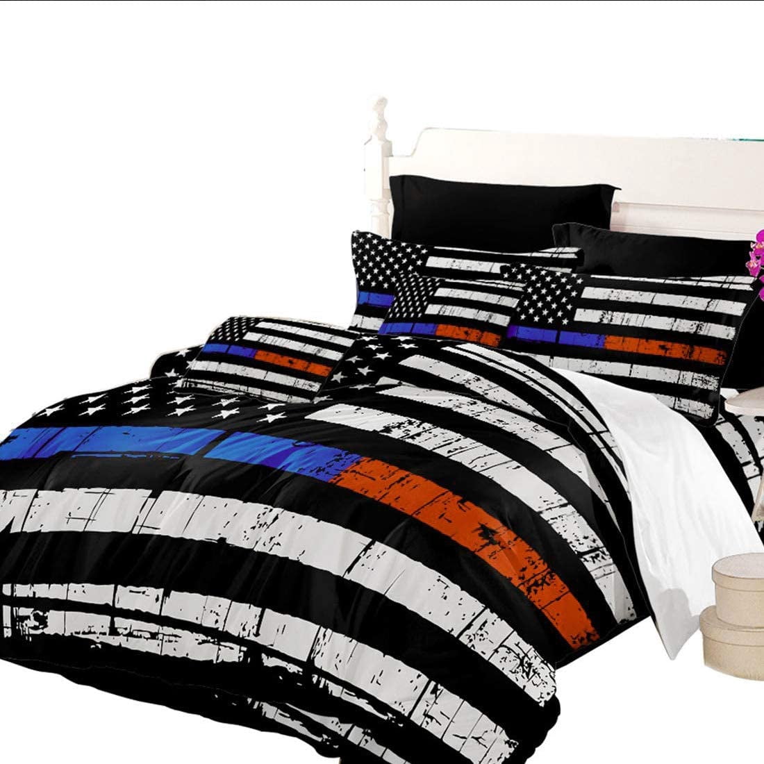 Patriot Block Quilted Sofa Cover NCU0DQQ0452