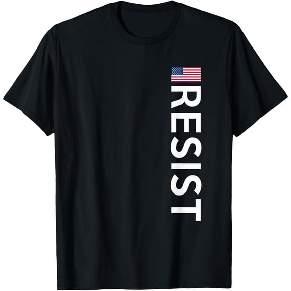 American Flag Shirts For Men Women, Resist T-Shirt