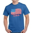 thumbnail image 1 of American Flag Shirts for Men - 4th of July USA Graphic Tee, 1 of 2