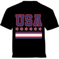 thumbnail image 1 of American Flag Shirts for Toddler Boys Girls - 2T 3T 4T 5/6 USA 4th of July Graphic Tee, 1 of 2