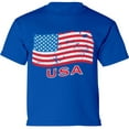 thumbnail image 1 of American Flag Shirts for Toddler Boys Girls - 2T 3T 4T 5/6 USA Graphic Tee, 1 of 2
