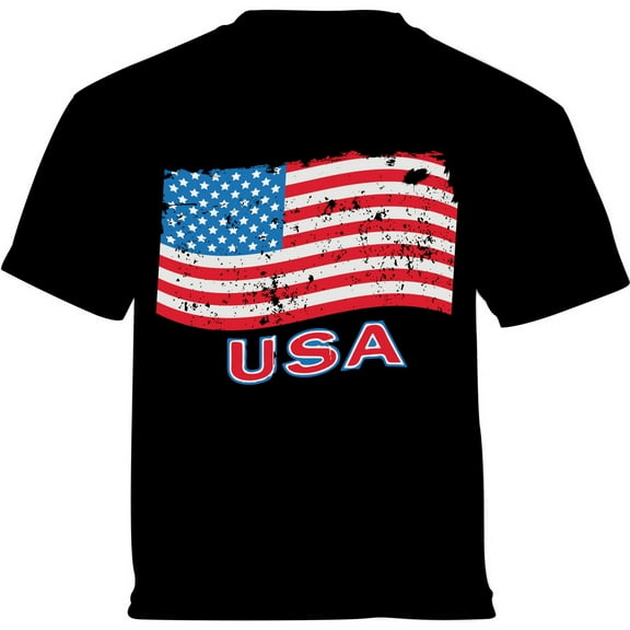 American Flag Shirts for Toddler Boys Girls - 2T 3T 4T 5/6 USA Graphic Tee