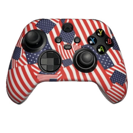 American Flag Silicone Gaming Grip For Xbox Series X S Controllers