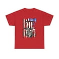 thumbnail image 1 of American Flag Skeleton Top Hat Independence T-Shirt, 1 of 3