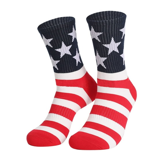 American Flag Socks For Men Women Striped Patriotic Socks Novelty Socks For Men Women