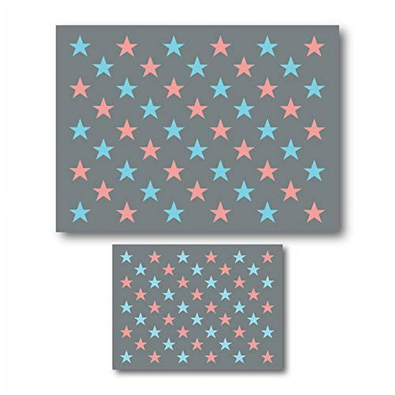 American Flag Star Stencil Template - American Flag Stencils for Painting on Wood - American Flag Star Stencils - Star Stencils - Flag Star Stencils 