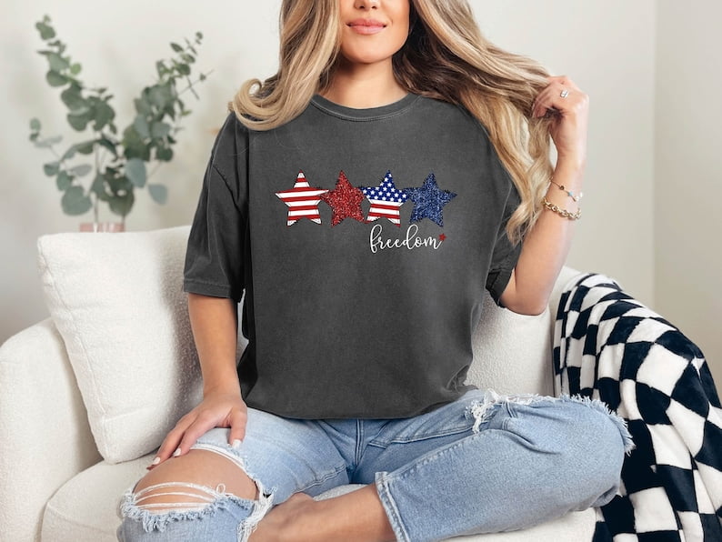 fourth of july pants and top for ladies