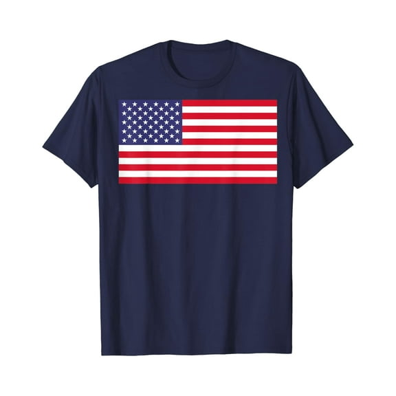American Flag T Shirt: USA Patriotic For US Men Women Kids T-Shirt