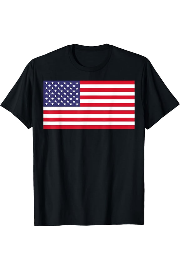 American Flag T-ShirtMen and women can wear, black T-shirts, gifts. Age: M,L,XL 2XL, 3XL, 79XL