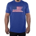 thumbnail image 1 of American Flag T-shirt, Patroitic Shirts, Graphic T-shirts for Men - Royal MH200PATRIOT S3 3XL, 1 of 3