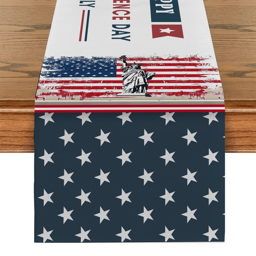 American Flag Table Runners for Dining Table ration & Accessories ...
