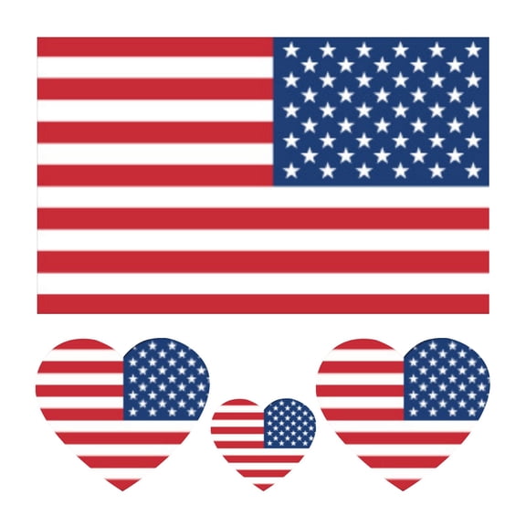 American Flag Tattoo Temporary,1 Pc Sheets the USA Copa America|Sports Memorial Day, Labor Day, Waterproof Sweat Sports National Flag Tattoo For Men Teenages Women(America)