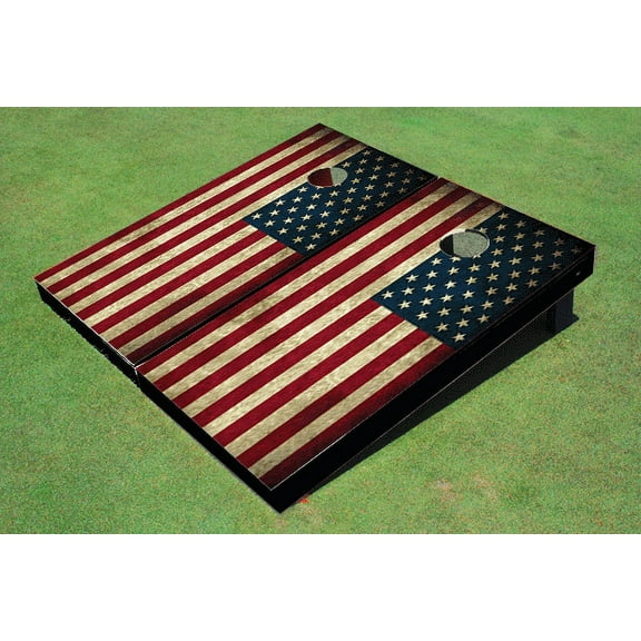 American Flag Themed Cornhole Board set