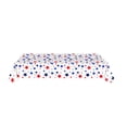thumbnail image 1 of American Flag-Themed Tablecloth for Independence Day, Disposable Patriotic Party Table Cover for 4th of July, Holiday, Barbecue, and National Day Celebrations, 1 of 6