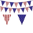 thumbnail image 1 of American Flag Themed Tableware Set with Disposable Tablecloth, 4th of July Party Supplies Including Plates, Cups, Napkins, Forks, Spoons for BBQ, Picnic, and Celebration, 1 of 8