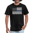 American Flag Thin Blue Line K9 Unit, K9 Handler Unisex Men's Classic
