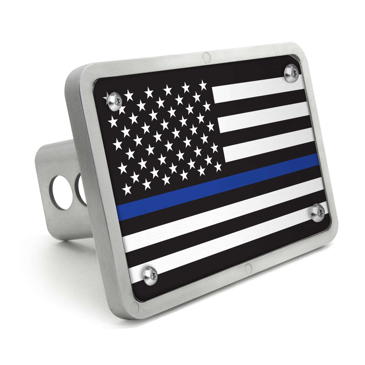 Winunite Trailer Hitch Cover for 2 Inch Towing Rear Receiver Plug Cover with Classic USA