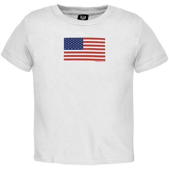 American Flag Toddler T-Shirt - 4T