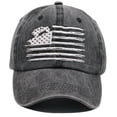 thumbnail image 1 of American Flag Trucker Hat, Adjustable USA Flag Car Baseball Cap Distressed Retro Wash for Men Women, 1 of 5