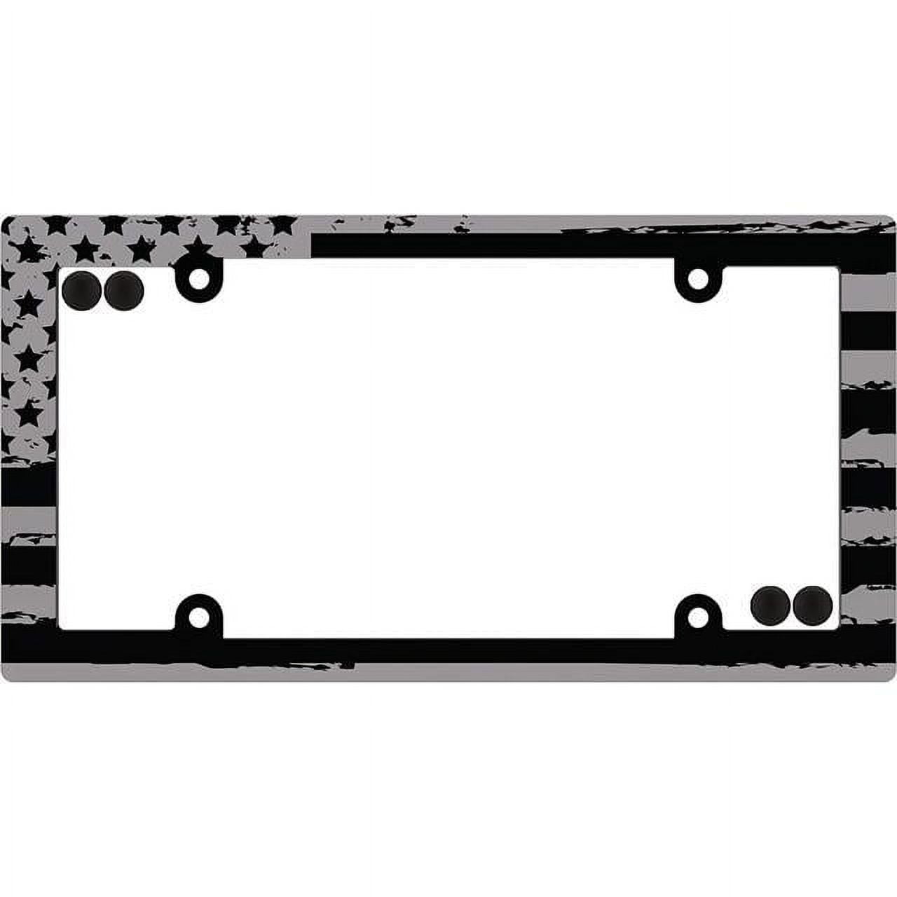 License Plate Frames American Flag