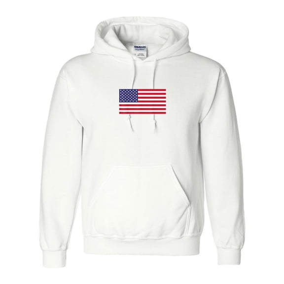 American Flag USA Patriotic Stars Stripes Pride For All Ages Graphic Gift Hoodie Unisex, up to 5XL