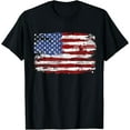 thumbnail image 1 of American Flag USA T-Shirt – United States 4th of July Patriotic Tee, 1 of 4
